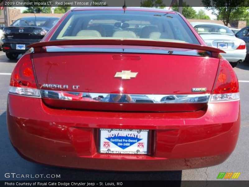 Red Jewel Tintcoat / Neutral 2009 Chevrolet Impala LT