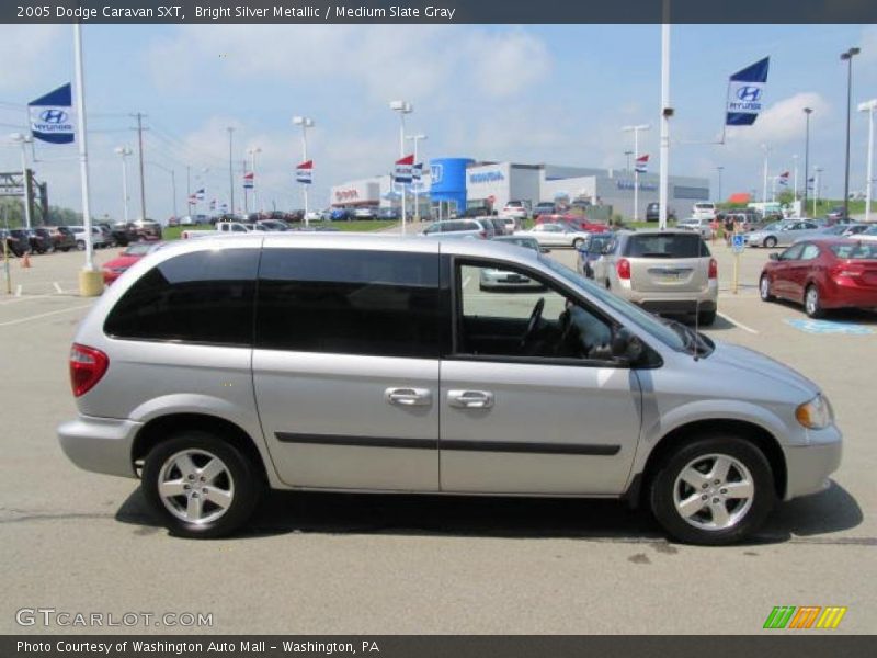 Bright Silver Metallic / Medium Slate Gray 2005 Dodge Caravan SXT