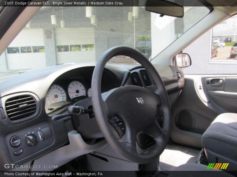 Bright Silver Metallic / Medium Slate Gray 2005 Dodge Caravan SXT