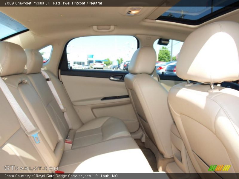 Red Jewel Tintcoat / Neutral 2009 Chevrolet Impala LT