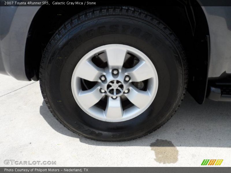 Galactic Gray Mica / Stone 2007 Toyota 4Runner SR5