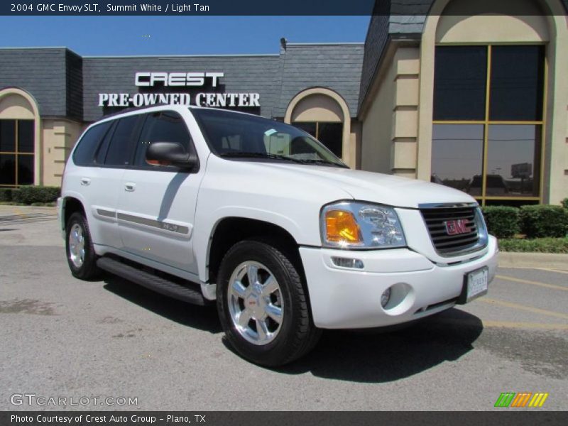 Summit White / Light Tan 2004 GMC Envoy SLT