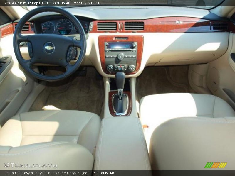 Red Jewel Tintcoat / Neutral 2009 Chevrolet Impala LT