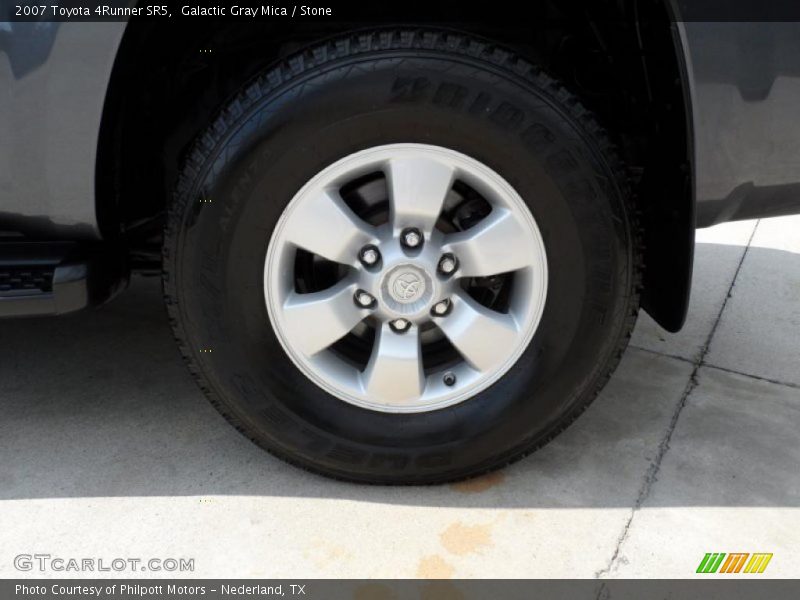 Galactic Gray Mica / Stone 2007 Toyota 4Runner SR5