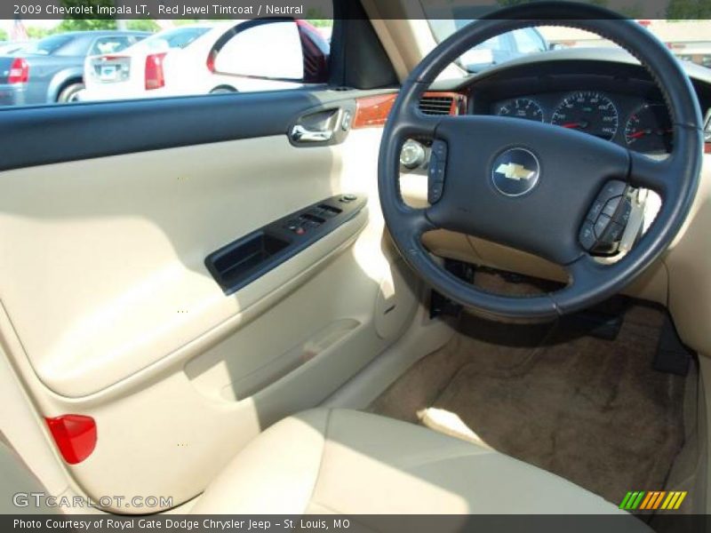 Red Jewel Tintcoat / Neutral 2009 Chevrolet Impala LT