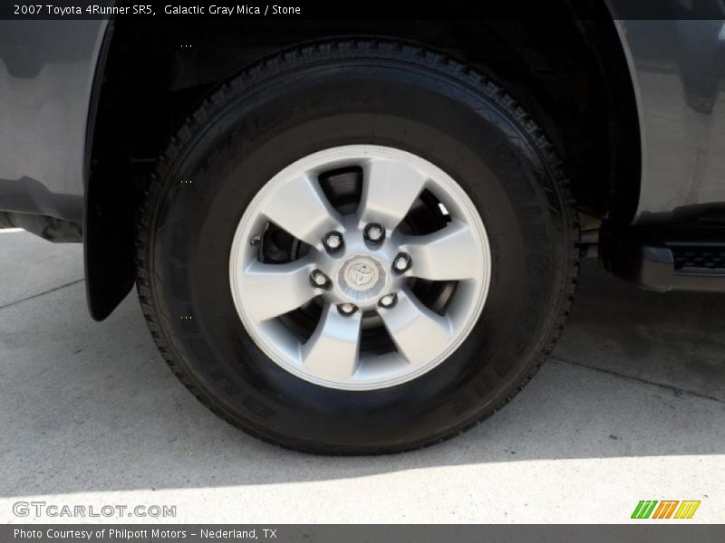 Galactic Gray Mica / Stone 2007 Toyota 4Runner SR5