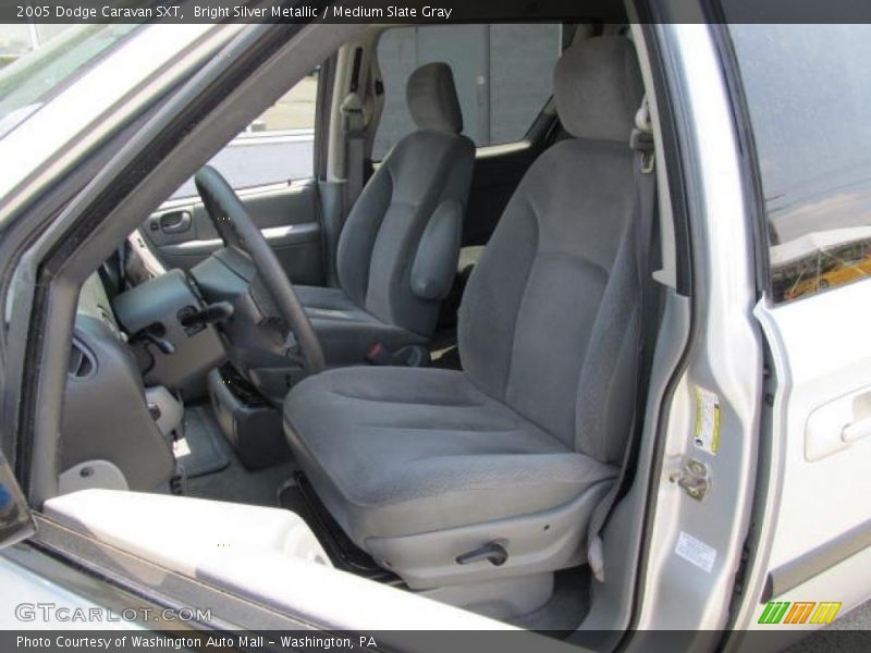 Bright Silver Metallic / Medium Slate Gray 2005 Dodge Caravan SXT