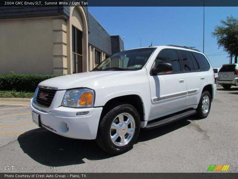 Summit White / Light Tan 2004 GMC Envoy SLT