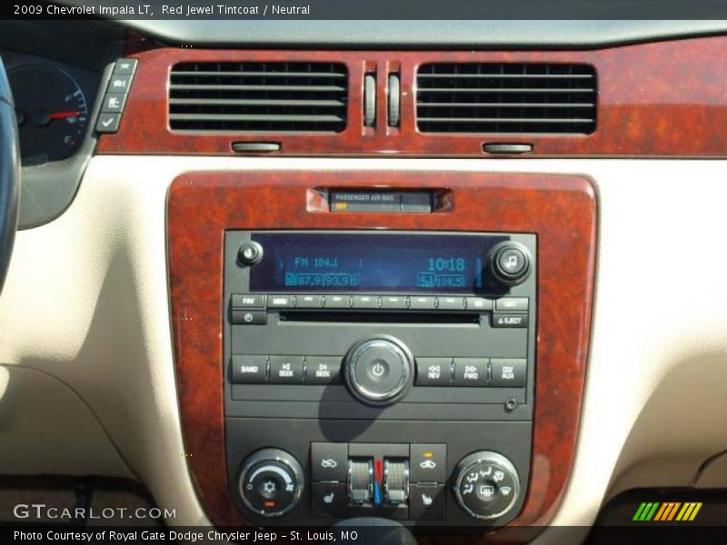 Red Jewel Tintcoat / Neutral 2009 Chevrolet Impala LT