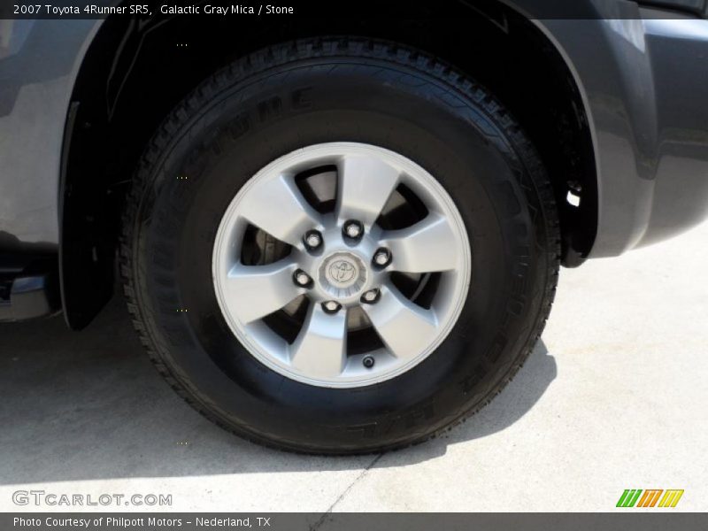 Galactic Gray Mica / Stone 2007 Toyota 4Runner SR5