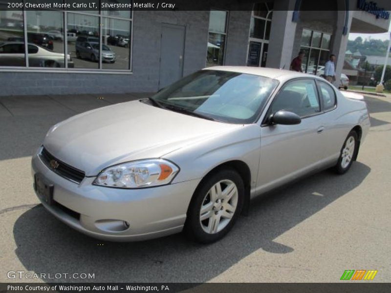 Silverstone Metallic / Gray 2006 Chevrolet Monte Carlo LT