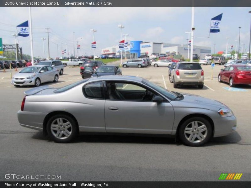 Silverstone Metallic / Gray 2006 Chevrolet Monte Carlo LT