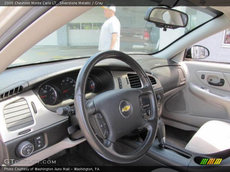 Silverstone Metallic / Gray 2006 Chevrolet Monte Carlo LT
