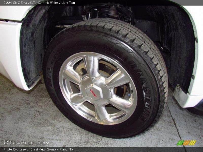 Summit White / Light Tan 2004 GMC Envoy SLT
