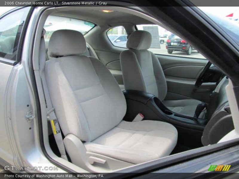 Silverstone Metallic / Gray 2006 Chevrolet Monte Carlo LT