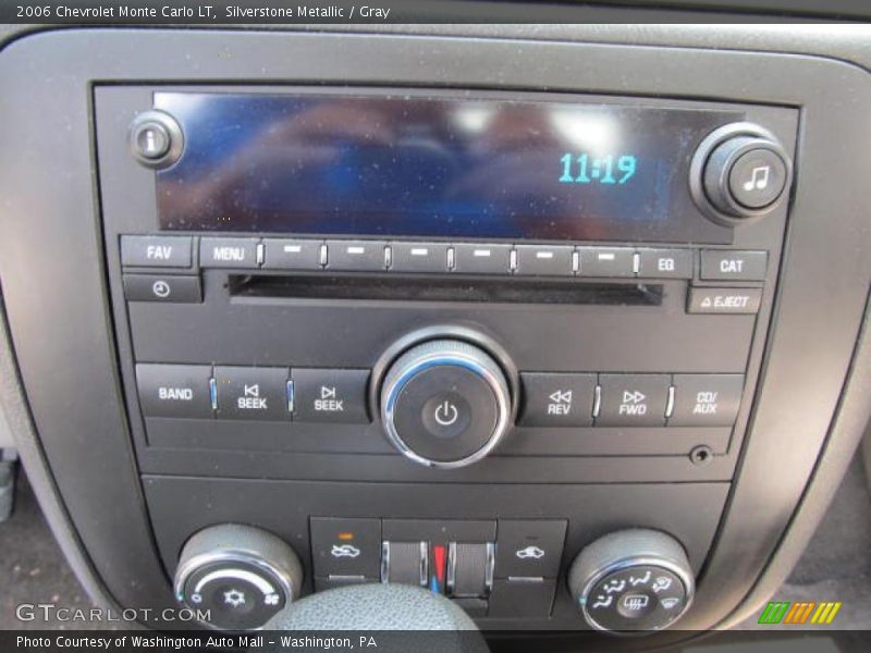 Silverstone Metallic / Gray 2006 Chevrolet Monte Carlo LT