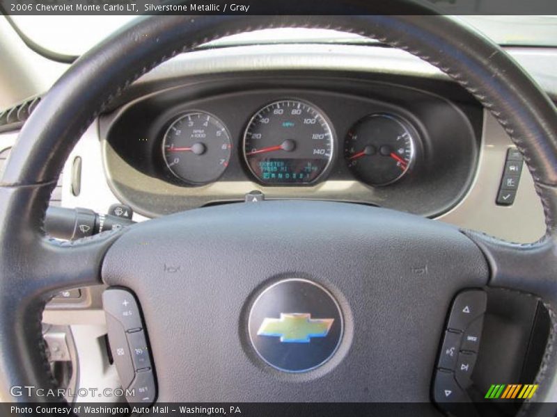 Silverstone Metallic / Gray 2006 Chevrolet Monte Carlo LT