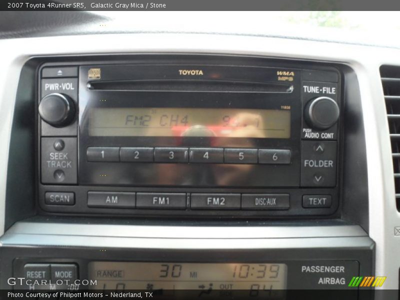Galactic Gray Mica / Stone 2007 Toyota 4Runner SR5