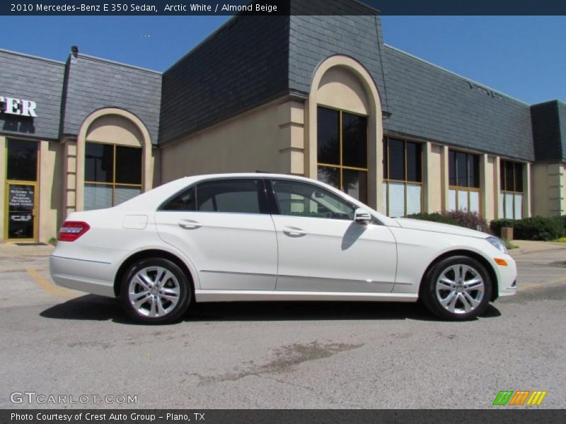 Arctic White / Almond Beige 2010 Mercedes-Benz E 350 Sedan