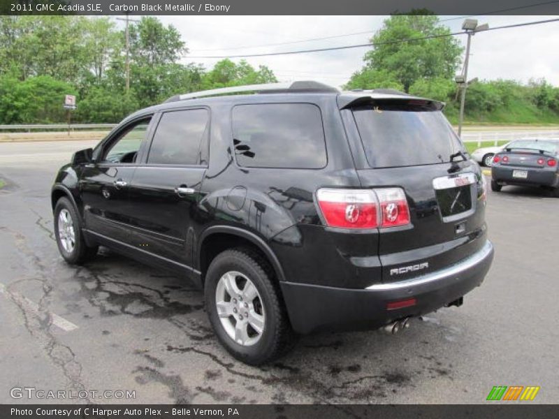 Carbon Black Metallic / Ebony 2011 GMC Acadia SLE