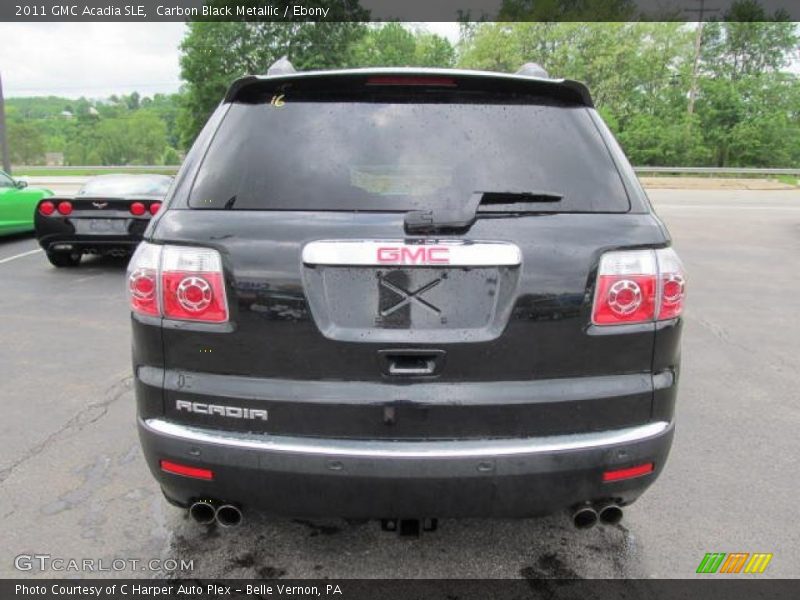Carbon Black Metallic / Ebony 2011 GMC Acadia SLE