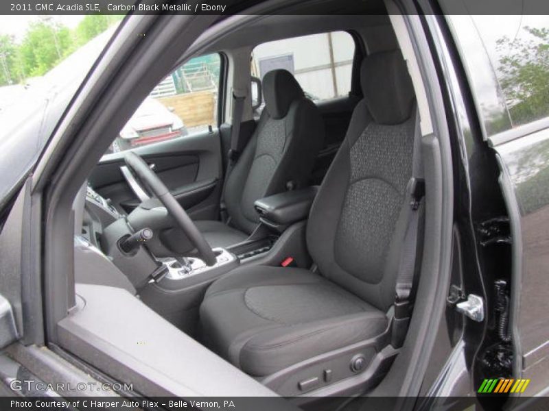 Carbon Black Metallic / Ebony 2011 GMC Acadia SLE
