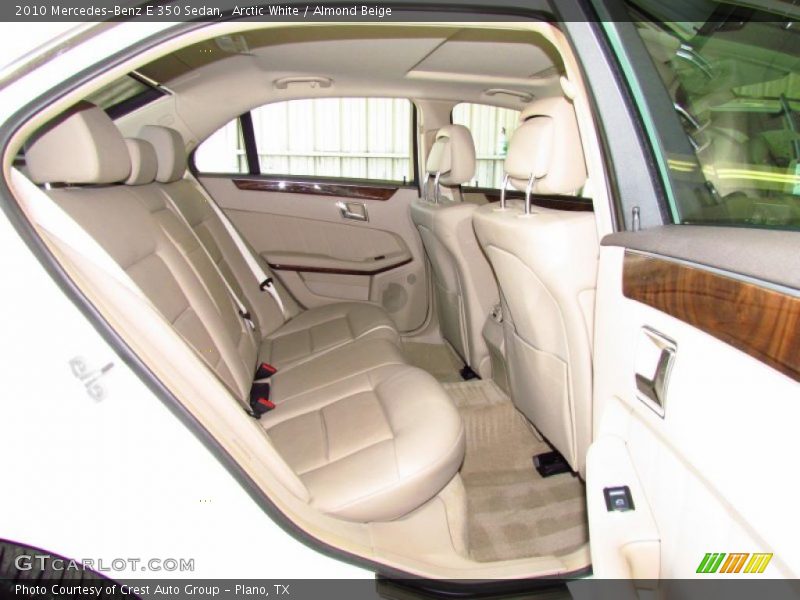 Arctic White / Almond Beige 2010 Mercedes-Benz E 350 Sedan