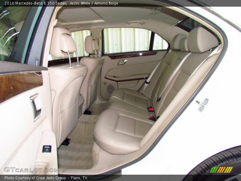 Arctic White / Almond Beige 2010 Mercedes-Benz E 350 Sedan
