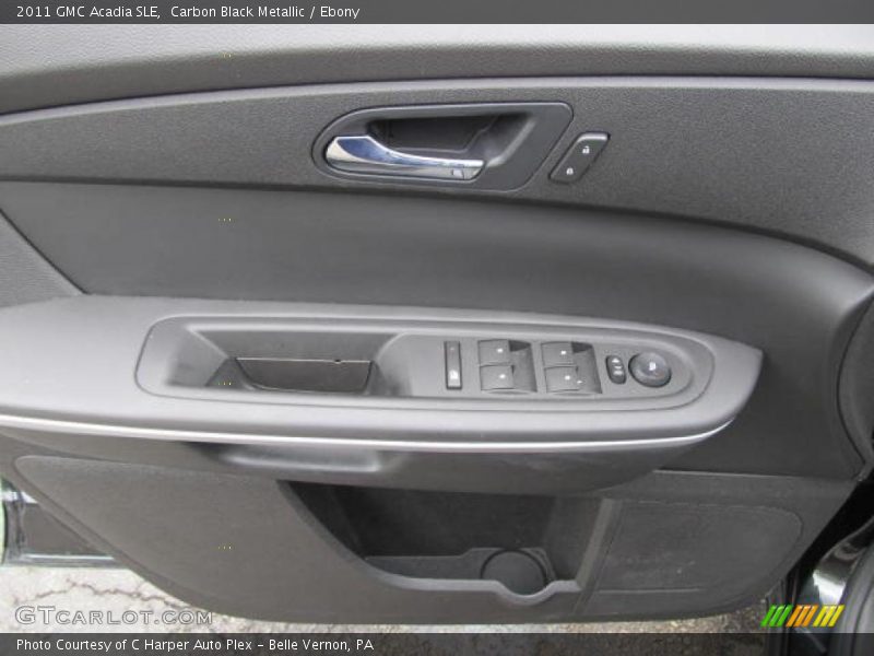 Carbon Black Metallic / Ebony 2011 GMC Acadia SLE