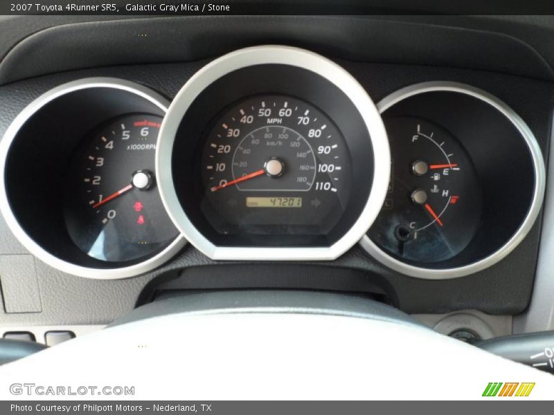 Galactic Gray Mica / Stone 2007 Toyota 4Runner SR5