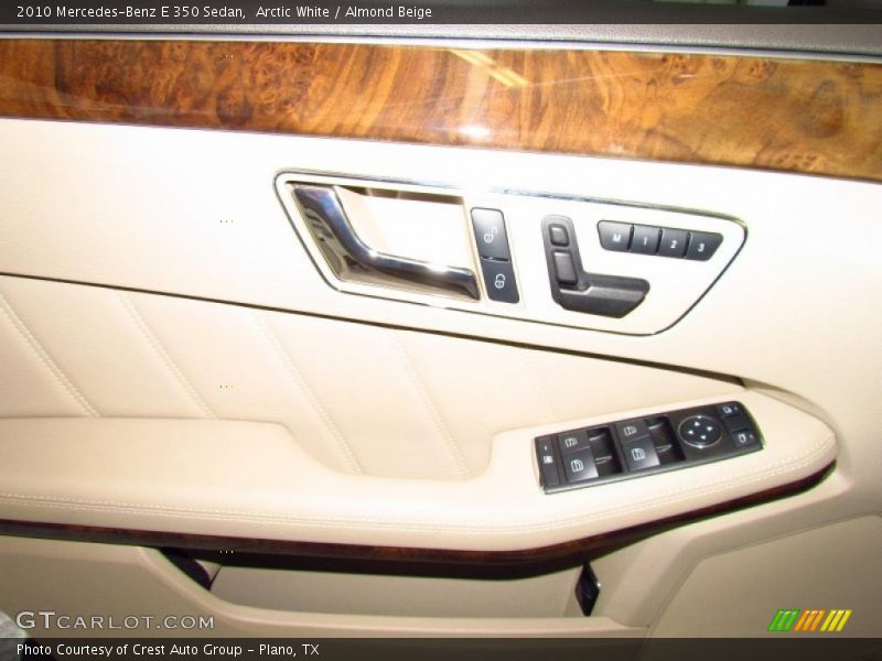 Arctic White / Almond Beige 2010 Mercedes-Benz E 350 Sedan