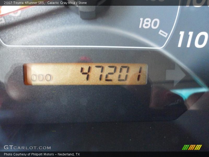 Galactic Gray Mica / Stone 2007 Toyota 4Runner SR5