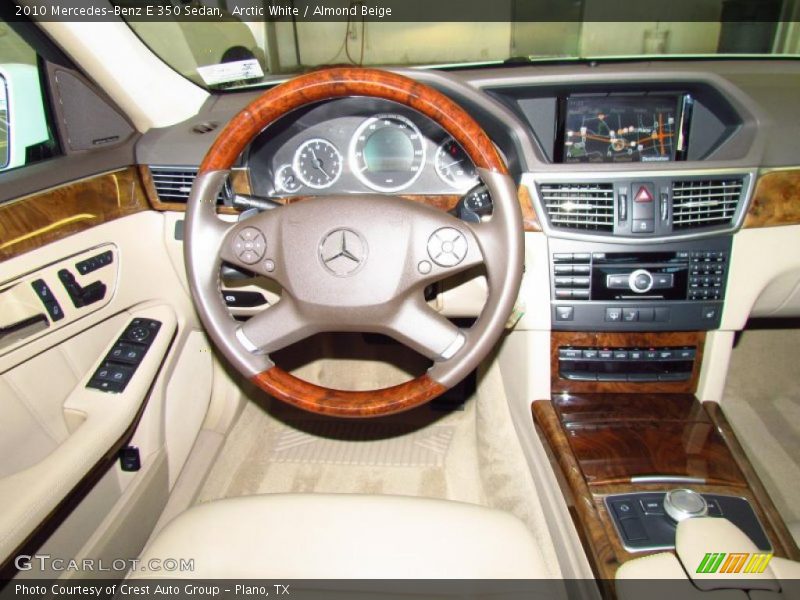 Arctic White / Almond Beige 2010 Mercedes-Benz E 350 Sedan