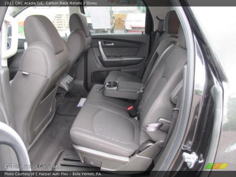 Carbon Black Metallic / Ebony 2011 GMC Acadia SLE