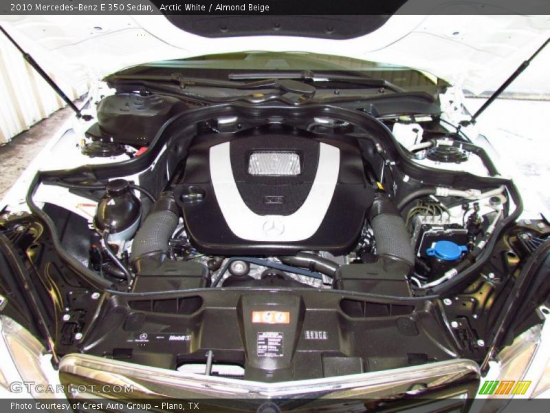 Arctic White / Almond Beige 2010 Mercedes-Benz E 350 Sedan