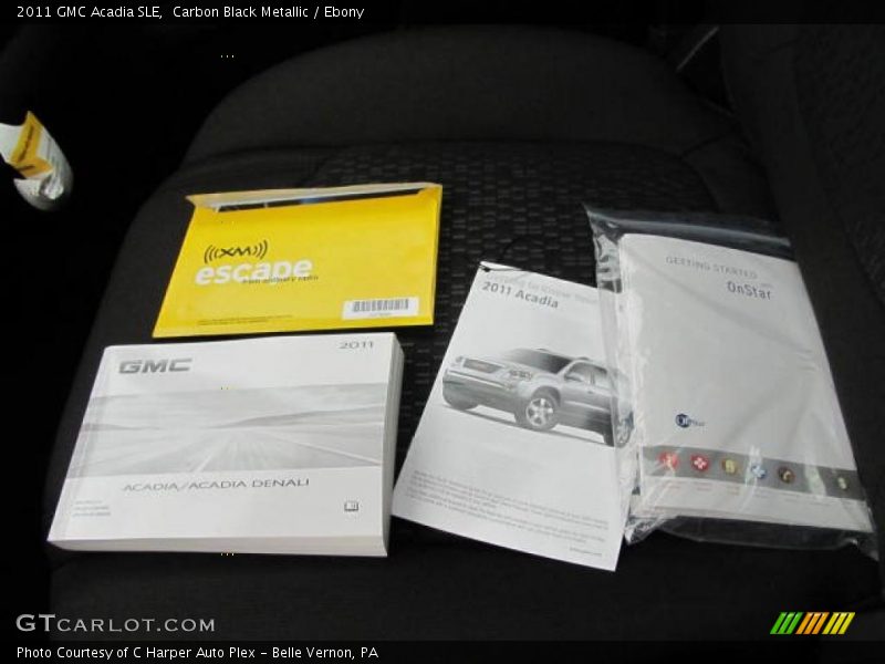 Carbon Black Metallic / Ebony 2011 GMC Acadia SLE