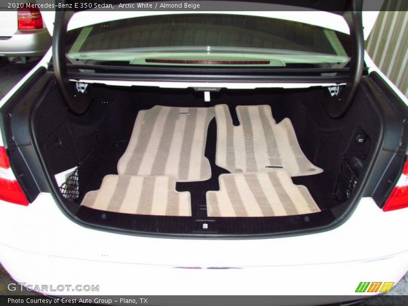Arctic White / Almond Beige 2010 Mercedes-Benz E 350 Sedan