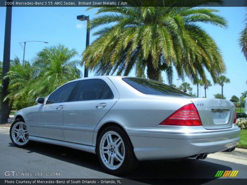 2006 S 55 AMG Sedan Brilliant Silver Metallic