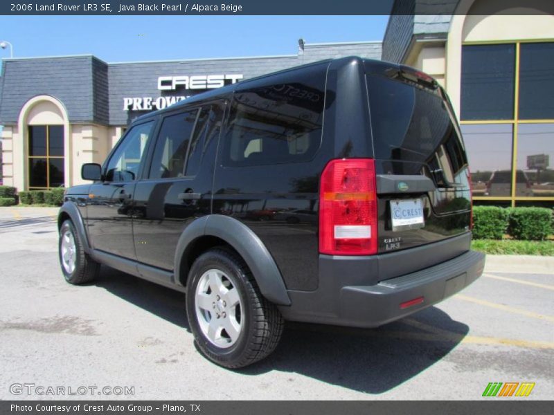 Java Black Pearl / Alpaca Beige 2006 Land Rover LR3 SE