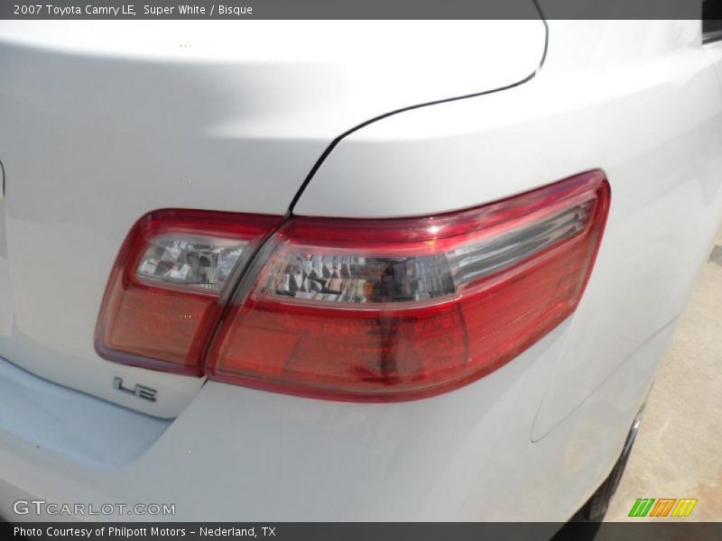 Super White / Bisque 2007 Toyota Camry LE