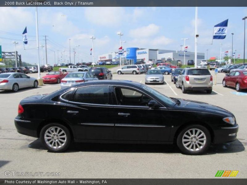 Black Onyx / Titanium 2008 Buick LaCrosse CXS