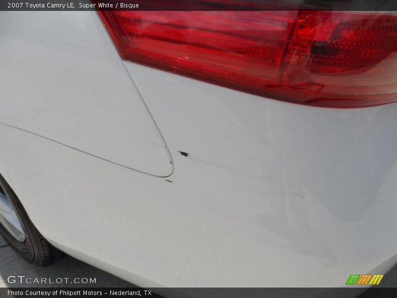 Super White / Bisque 2007 Toyota Camry LE