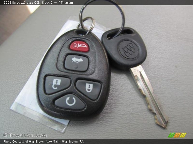 Black Onyx / Titanium 2008 Buick LaCrosse CXS