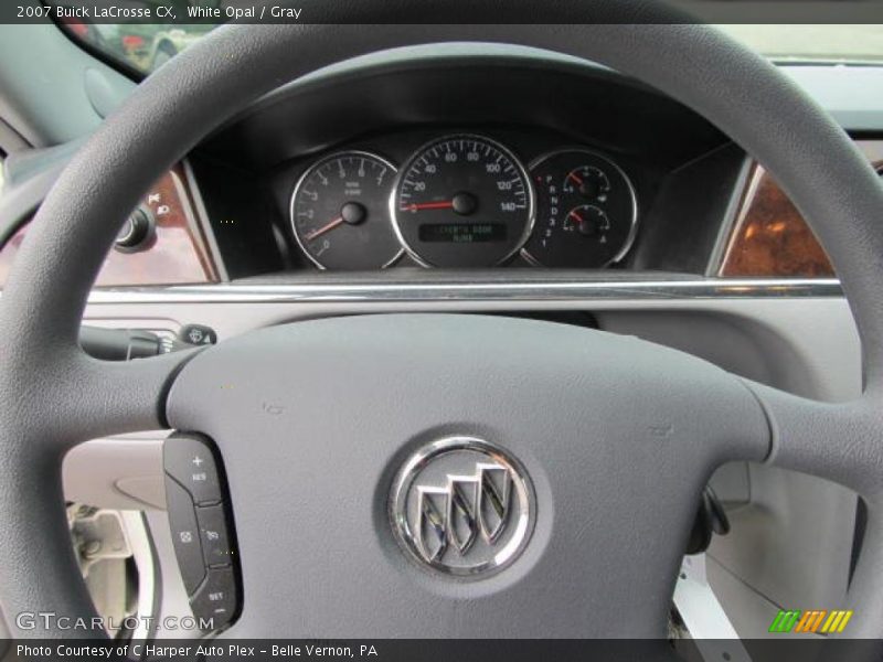 White Opal / Gray 2007 Buick LaCrosse CX