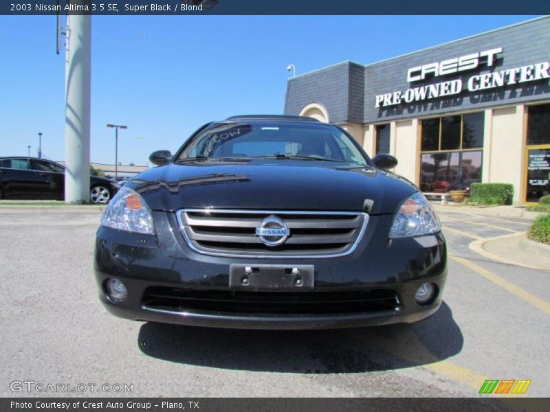 Super Black / Blond 2003 Nissan Altima 3.5 SE