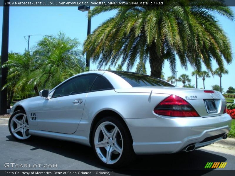  2009 SL 550 Silver Arrow Edition Roadster Silver Arrow Silver Metallic