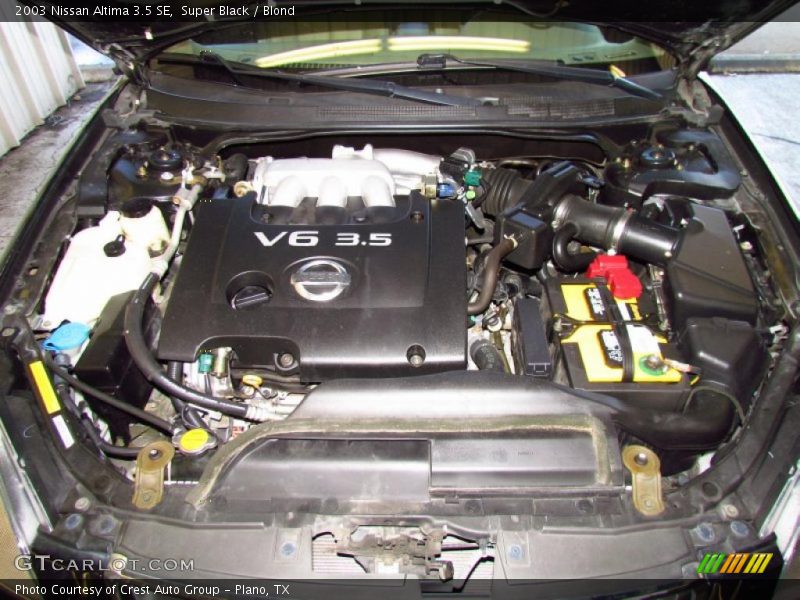 Super Black / Blond 2003 Nissan Altima 3.5 SE