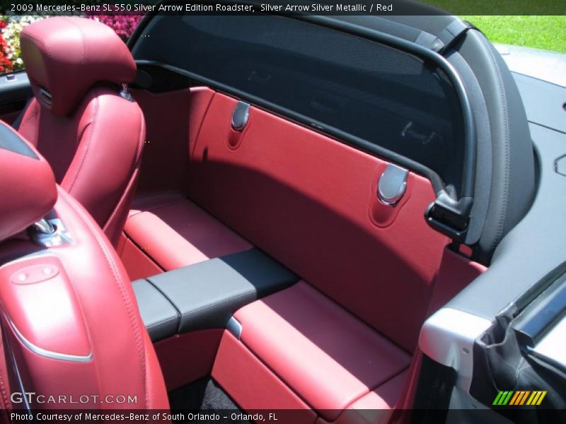 Silver Arrow Silver Metallic / Red 2009 Mercedes-Benz SL 550 Silver Arrow Edition Roadster