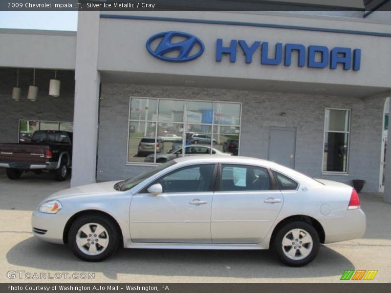 Silver Ice Metallic / Gray 2009 Chevrolet Impala LT