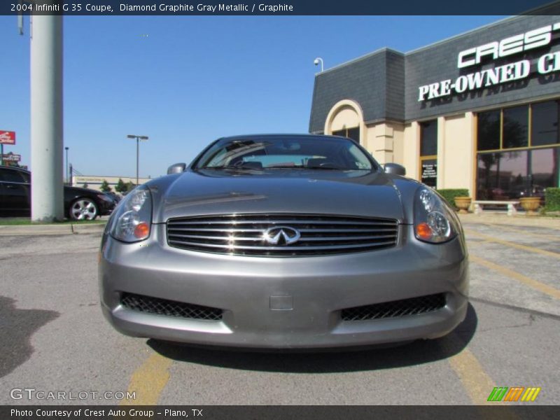 Diamond Graphite Gray Metallic / Graphite 2004 Infiniti G 35 Coupe
